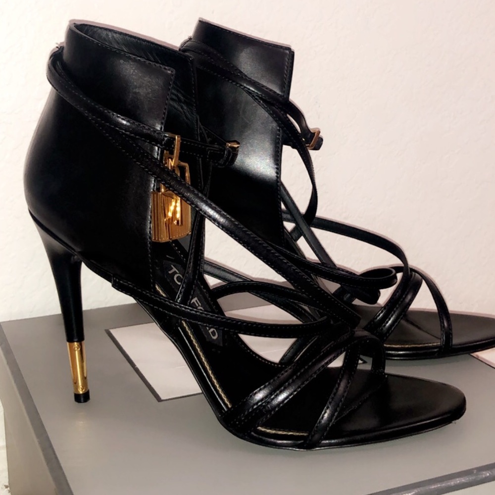 Tom Ford Sandals with Gold Hardware